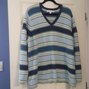 VTG 90s Japan Tommy Hilfiger Woman Blue Sweater 3X
